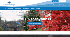Desktop Screenshot of gislavedenergi.se